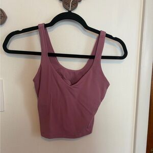 lululemon athletica Mauve Tank Top